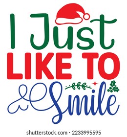 Christmas SVG Design Vector File.