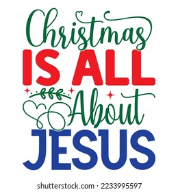 Christmas SVG Design Vector File.