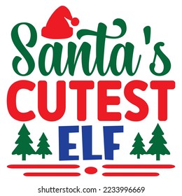 Christmas SVG Design Vector File.