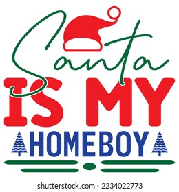 Christmas SVG Design Vector File.