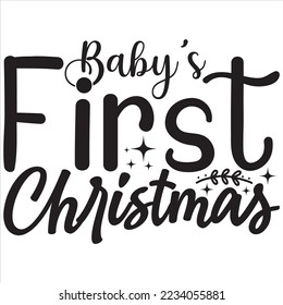 Christmas SVG Design Vector File.