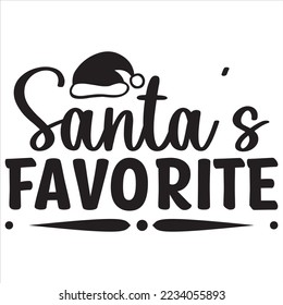 Christmas SVG Design Vector File.