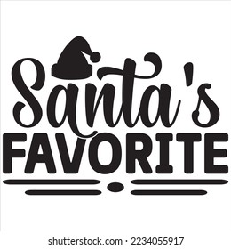 Christmas SVG Design Vector File.