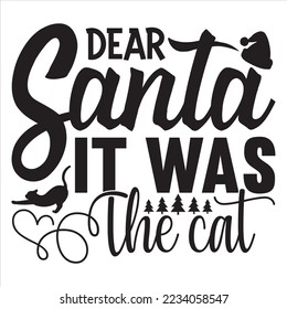 Christmas SVG Design Vector File.