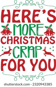 Christmas Svg Quotes Design Vector