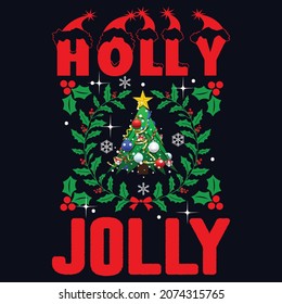 Christmas Svg Sublimation T shirt design