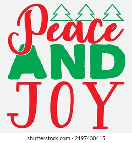 Christmas SVG T shirt Design Bundle