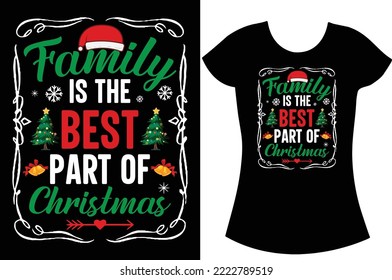 Christmas SVG t shirt design. `Christmas SVG gift t shirt design for the family.
