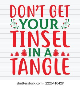 Christmas SVG T shirt design Vector
