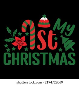 Christmas Svg T-Shirt Design Art File