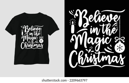 Christmas Svg T-shirt Design, Festival, Holiday, Xmas, Party.
