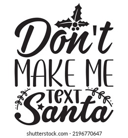 Archivo vector de diseño de camiseta SVG de Navidad.