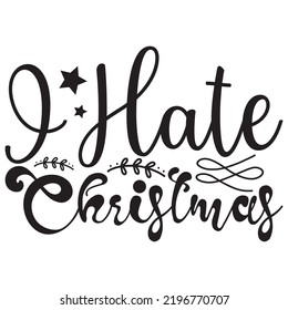 Archivo vector de diseño de camiseta SVG de Navidad.