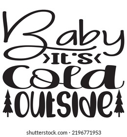 Christmas SVG T-Shirt Design Vector File.