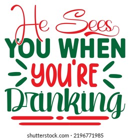 Christmas SVG T-Shirt Design Vector File.