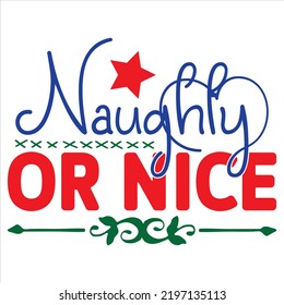 Christmas SVG T-Shirt Design Vector File.