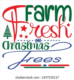 Christmas SVG T-Shirt Design Vector File.