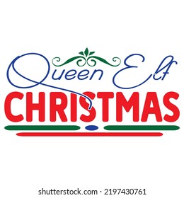 Christmas SVG T-Shirt Design Vector File.