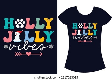 Christmas SVG typography T-shirt design. Gift t-shirt design for the family.