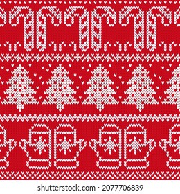 christmas sweat pattern vector illustration
