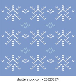 Christmas Sweater Design.Traditional ornamental scandinavian pattern for knit and embroidery, stock vector. Seamless geometric ethnic spokes knitwear pattern, winter christmas background, card.  