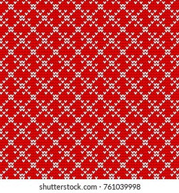 Christmas sweater pattern design