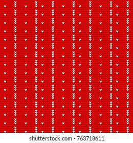 Christmas sweater pattern design