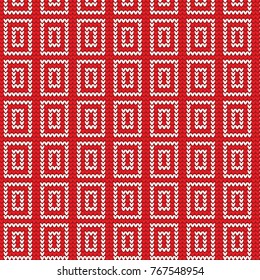 Christmas sweater pattern design
