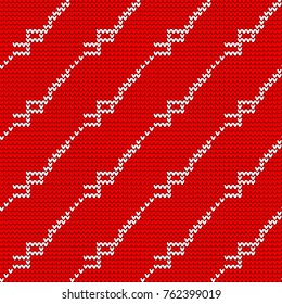 Christmas sweater pattern design texture