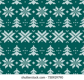 Christmas Sweater Seamless Pattern