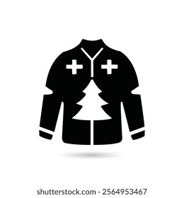 Christmas sweater vector. winter sweater. sweater icon