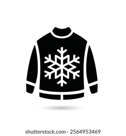 Christmas sweater vector. winter sweater. sweater icon