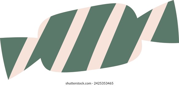 Christmas Sweet Candy Vector Illustration