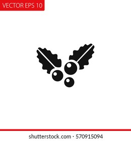 Christmas symbol Vector Icon.