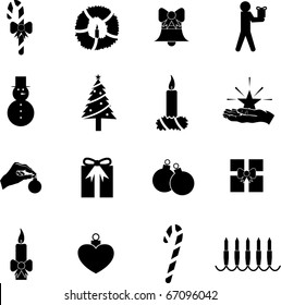 christmas symbols set 4