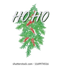 Christmas symbols template. 