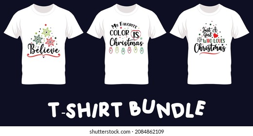 Christmas T shirt Bundle 2021. New t shirt desing