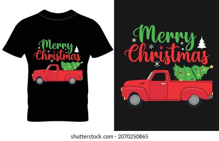christmas, t shirt design 2021