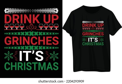 Christmas T -Shirt Design . 