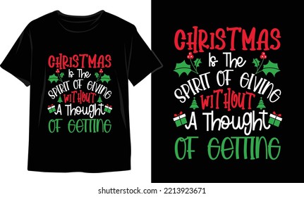 Christmas t shirt design. Christmas Crafts design. Santa SVG Design. Christmas Vector Graphics