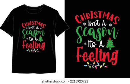 Christmas t shirt design. Christmas Crafts design. Santa SVG Design. Christmas Vector Graphics