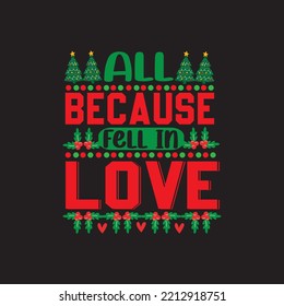 Christmas t shirt design graphic template