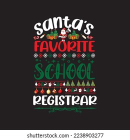 christmas t shirt design graphic template