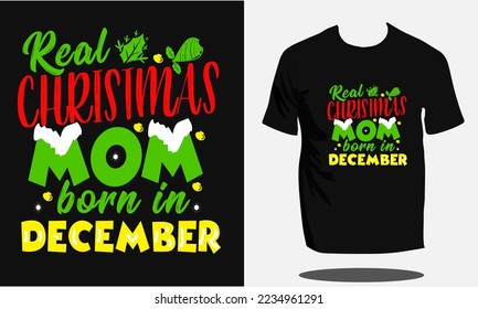 Christmas T shirt design or Lettering Christmas t shirt design template or Typography  Santa T shirt design vector for the Christmas lover warm advance wishes for merry Christmas
