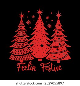 Christmas T- shirt Design  new year Winter Design, Santa Design