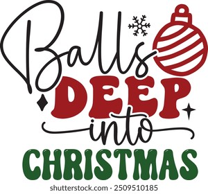Christmas T shirt Design, Retro Christmas Design Template