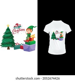 christmas t shirt design template