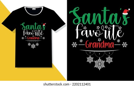 Christmas t shirt design or Christmas typography