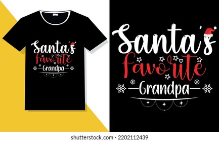 Christmas t shirt design or Christmas typography