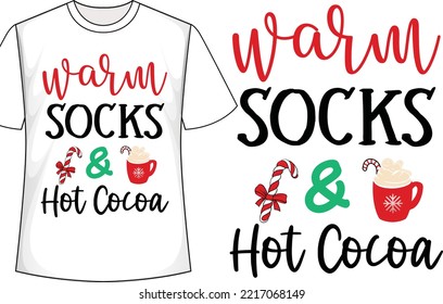 Christmas t shirt design. Typography Christmas t shirt design Vector Graphics 